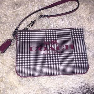 Coach wristlet